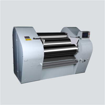 Moinho de três rolos de aço digital hidráulico inclinado SYS